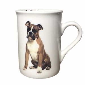 NWOT Boxer dog coffee tea mug by Pets